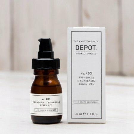 DEPOT NO. 403 OLEJEK PRZED GOLENIEM I ZMIĘKCZAJĄCY ZAROST 30 ml DEPOT NO. 403 OLEJEK PRZED GOLENIEM I ZMIĘKCZAJĄCY ZAROST 30 ml