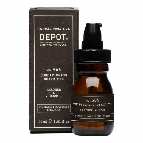 DEPOT NO.505 OLEJEK DO BRODY CONDITIONING BEARD OIL 30ml DEPOT NO.505 OLEJEK DO BRODY CONDITIONING BEARD OIL 30ml