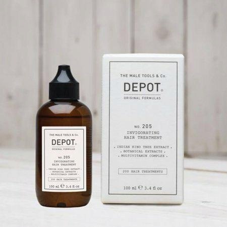 DEPOT NO. 205 ZAGĘSZCZAJĄCY PREPARAT DO WŁOSÓW INVIGORATING TREATMENT 100 ml DEPOT NO. 205 ZAGĘSZCZAJĄCY PREPARAT DO WŁOSÓW INVIGORATING TREATMENT 100 ml