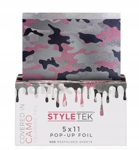 STYLETEK Folia ryflowana cięta 500 szt kolor moro STYLETEK Folia ryflowana cięta 500 szt kolor moro