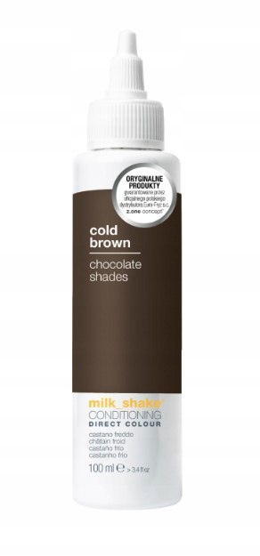 MILK SHAKE DIRECT COLOUR TONER ZIMNY BRĄZ 100ml MILK SHAKE DIRECT COLOUR TONER ZIMNY BRĄZ 100ml
