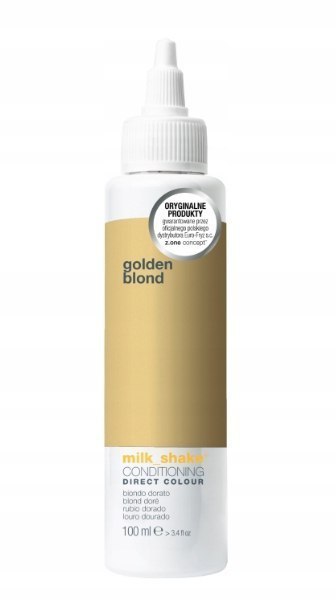 MILK SHAKE DIRECT COLOUR TONER GOLDEN BLOND 100ML MILK SHAKE DIRECT COLOUR TONER GOLDEN BLOND 100ML