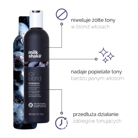 MILK SHAKE ICY BLOND SZAMPON 300ml
