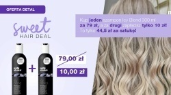 MILK SHAKE ICY BLOND SZAMPON ZESTAW 2X300ml - Sweet DEAL drugi szampon za 10 zł