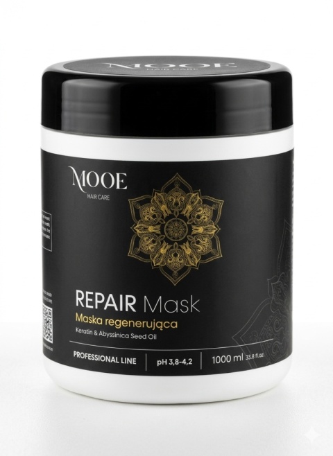 MOOE REPAIR MASKA REGENERUJĄCA Z KERATYNĄ 1000 ML