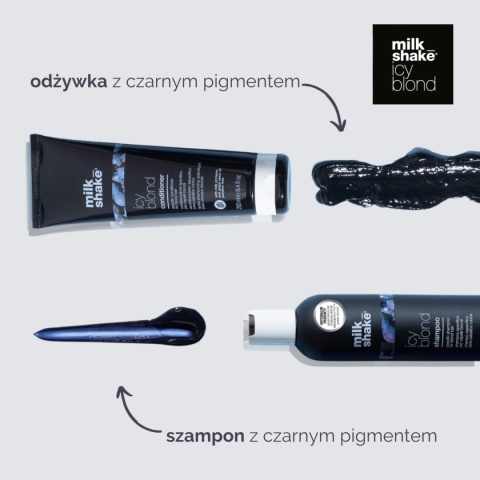 Milk Shake Icy Blond - zestaw do włosów blond Szampon 300 ml + Odżywka 250 ml