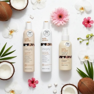 Milk shake integrity zestaw do włosów odżywczo regenerujący Szampon + Odżywka + Kuracja