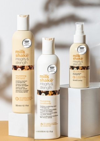 Milk shake integrity zestaw do włosów odżywczo regenerujący Szampon + Odżywka + Kuracja