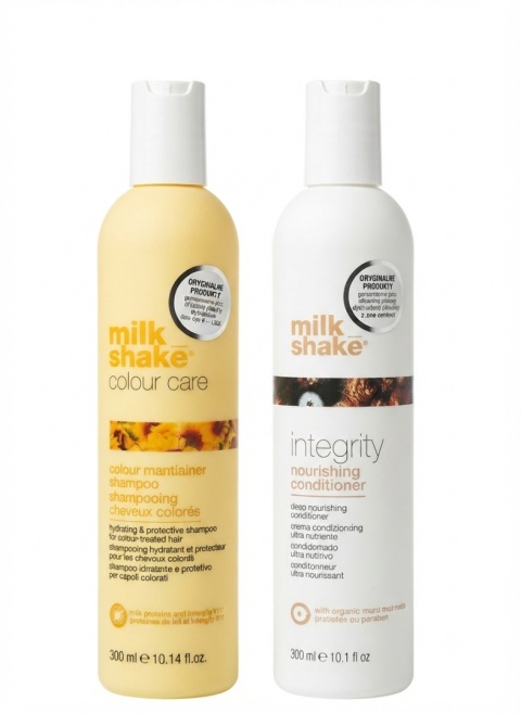 MILK SHAKE ZESTAW REGENERUJĄCY WŁOSY FARBOWANIE - SZAMPON 300ML + ODŻYWKA 300ML