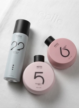Epiic Volume Zestaw do pielęgnacji włosów zwiększający objętość - Szampon, Odżywka, Spray Mousse