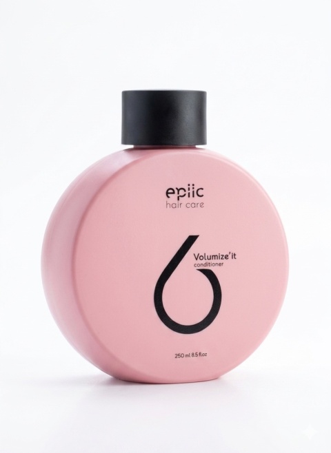 Epiic Volume Zestaw do pielęgnacji włosów zwiększający objętość - Szampon, Odżywka, Spray Mousse