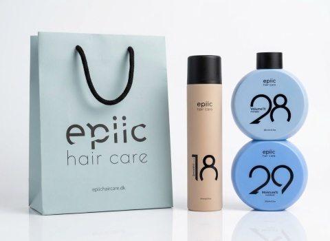 Epiic Zestaw Nawilżający z olejkiem awokado - Szampon 250ml + Odżywka 250ml + Lotion wygładzający z termoochroną 150ml