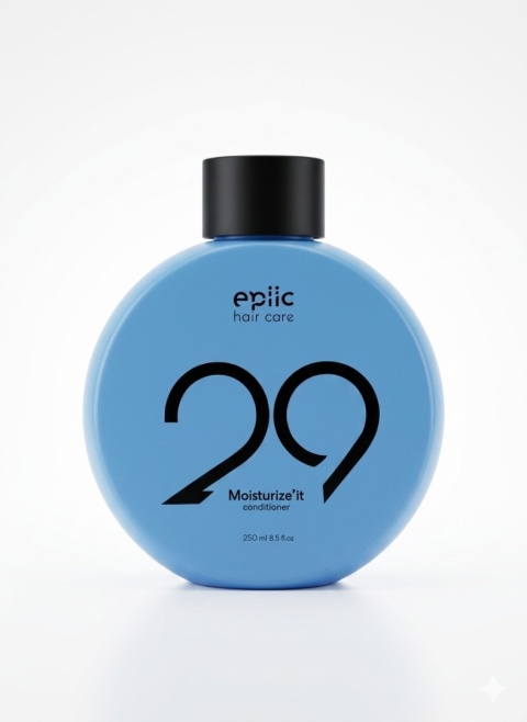 Epiic Zestaw Nawilżający z olejkiem awokado - Szampon 250ml + Odżywka 250ml + Lotion wygładzający z termoochroną 150ml