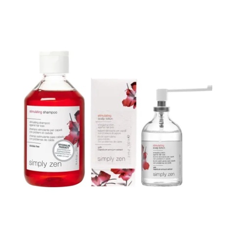 SIMPLY ZEN ZESTAW Stimulating Szampon + Wcierka na porost włosów