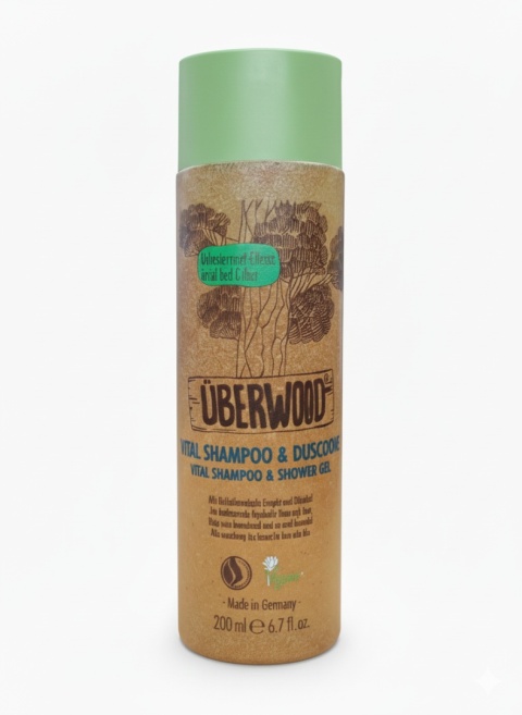 UBERWOOD Szampon i żel do ciała 200ML