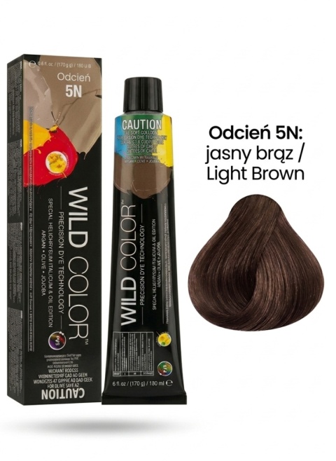 WILD COLOR FARBA DO WŁOSÓW 180ML 5N