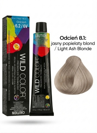 WILD COLOR FARBA DO WŁOSÓW 180ML 8.1 8A