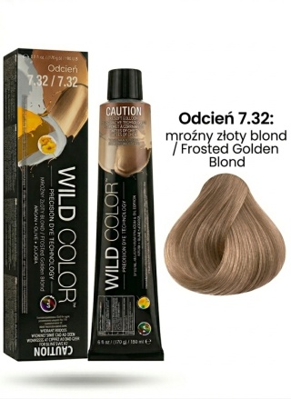 WILD COLOR FARBA DO WŁOSÓW BELGE BLOND 180ML 7.32 7B